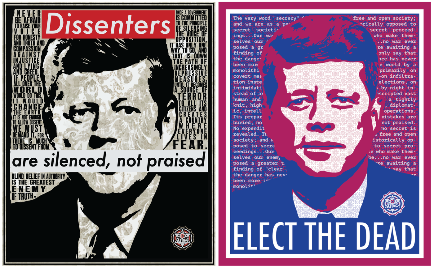 JFK Artwork - Dissenters & Elect the Dead