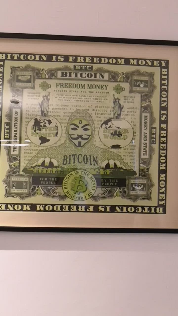 Freedom Money Collectors Edition – Lucho Poletti Art