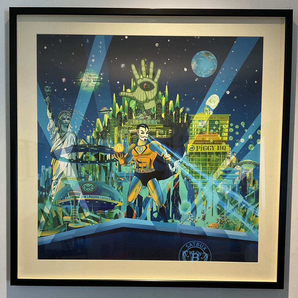 Super Satoshi Origin Story Collector's Edition | Retired Bitcoin Art ...